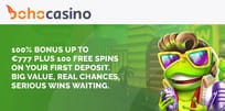 Bonus of the Month: Boho Casino &ndash; Where Generosity Meets Style!